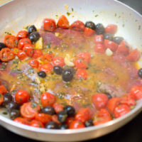 preparazione braciole alla pizzaiola