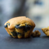 muffin ai mirtilli senza glutine